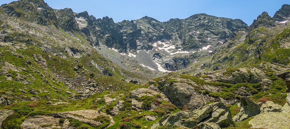 Uitzicht bij Vallée de Soulcem