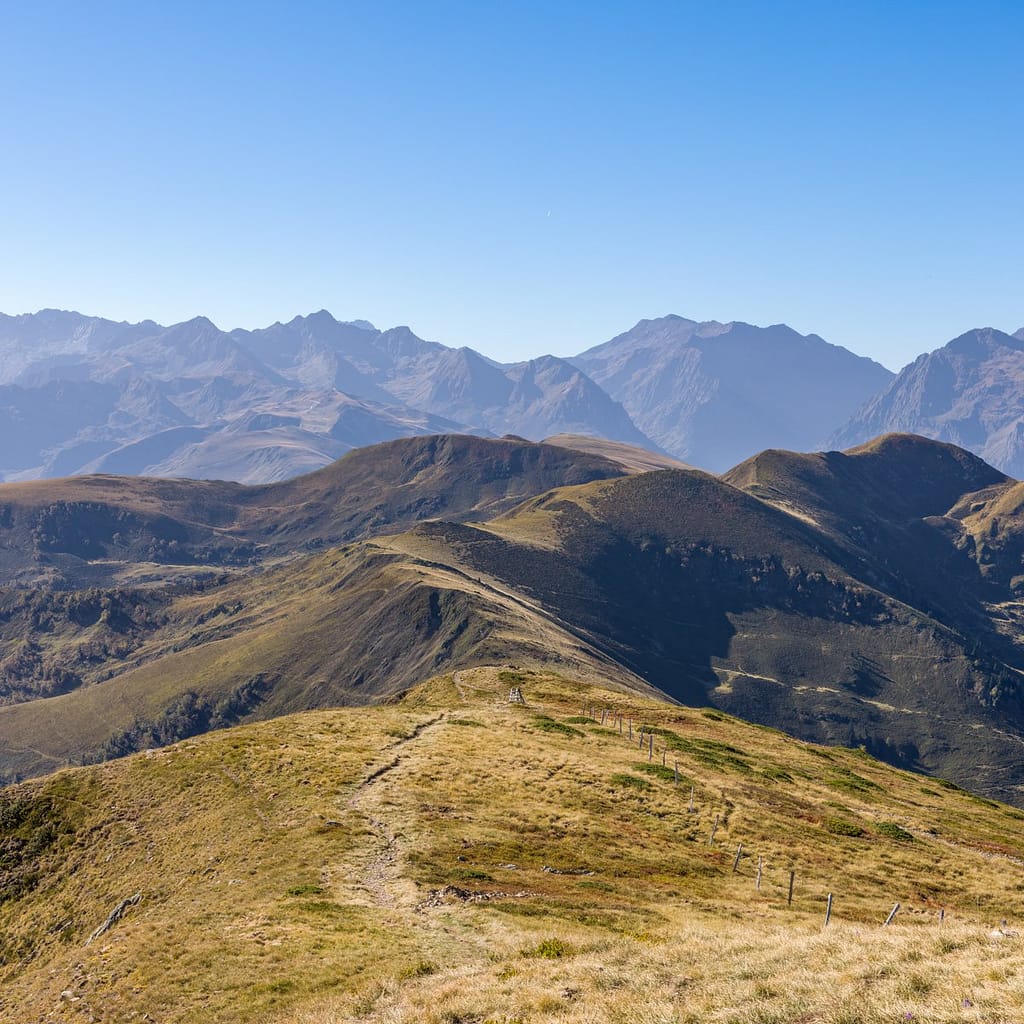 Uitzicht vanaf Mont Né, Hautes-Pyrenees