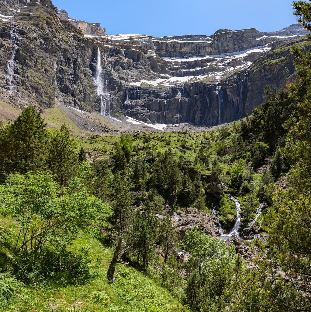 Uitzicht wandeling naar Cirque de Gavarnie