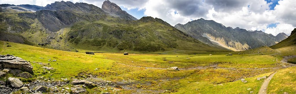 Vallée du Badet panorama