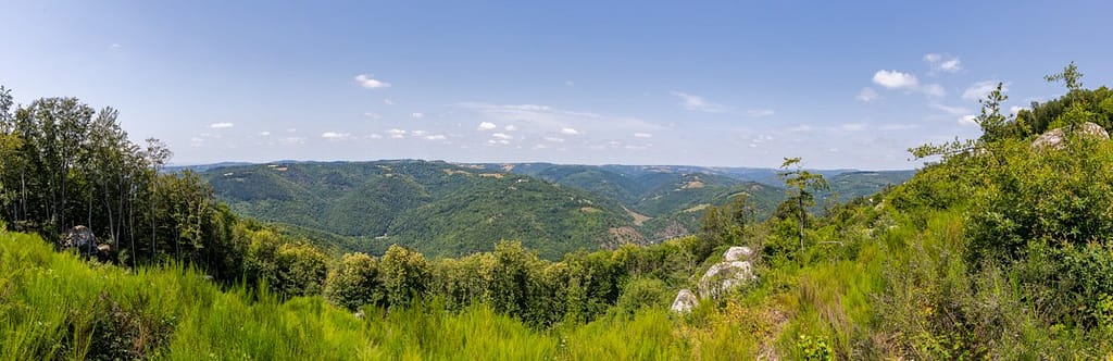 Granietblokken in de Sidobre