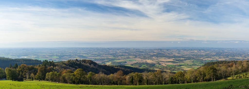 Langs de D12 richting Dourgne