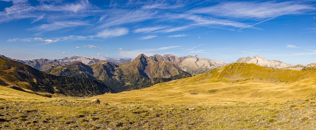 Pic de Troumouse en Pic de Bugalet, Pic Méchant, Pic de Campbieil, Pic Long, Turon de Néouvielle, Néouvielle Hautes-Pyrénées