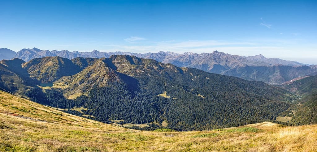 Uitzicht vanaf Mont Né, Hautes-Pyrenees