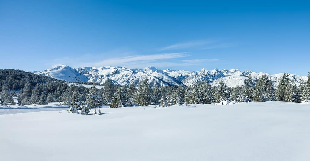 Uitzicht wandeling op Plateau de Beille in de Pyreneeën