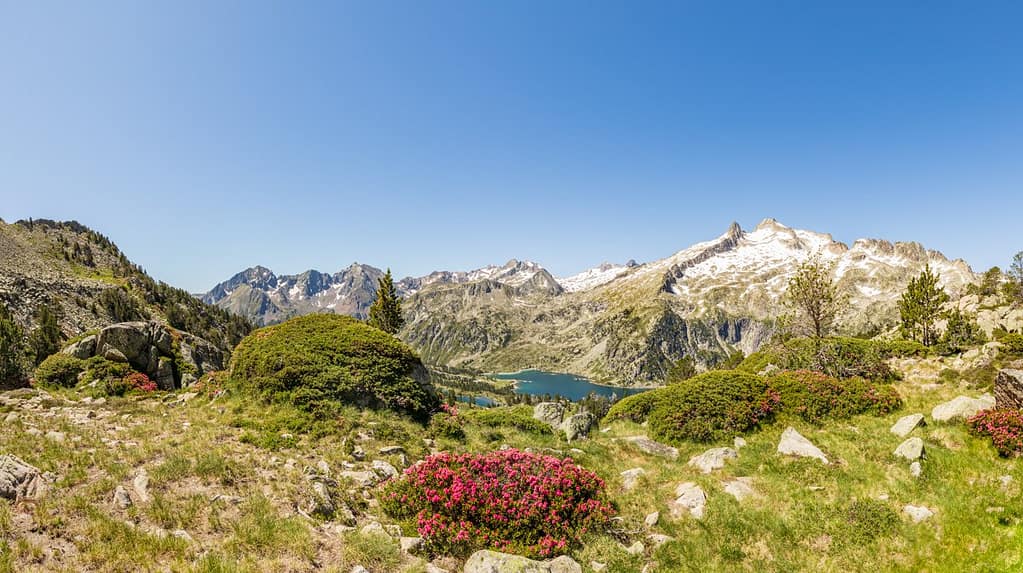 Lac d'Aumar en Lac d'Aubert