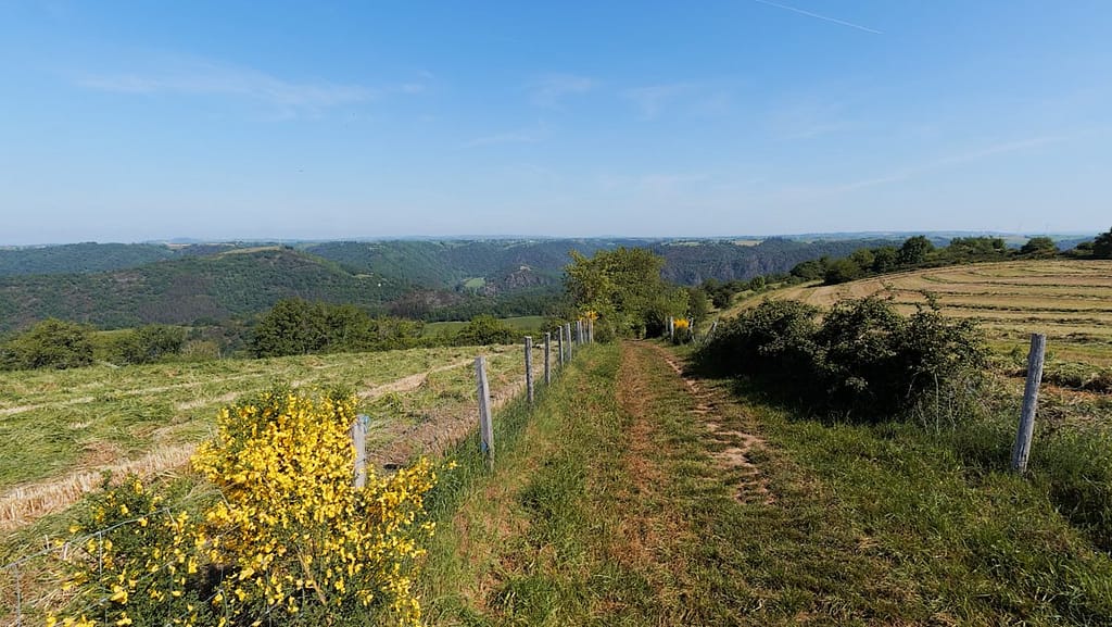 Uitzicht langs wandelroute Seintier de deux Puechs