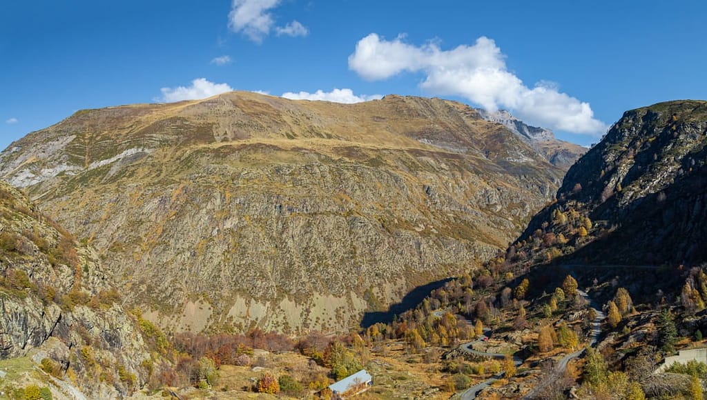 Uitzicht vanaf Barrage des Gloriettes