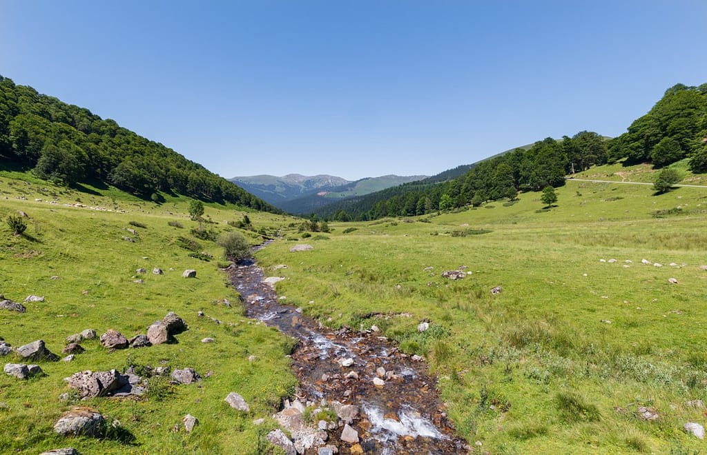 Uitzicht vanaf de Houquette d'Ancizan