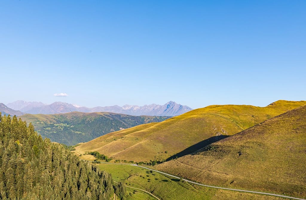 Langs D117 bij Col de Peyresourde
