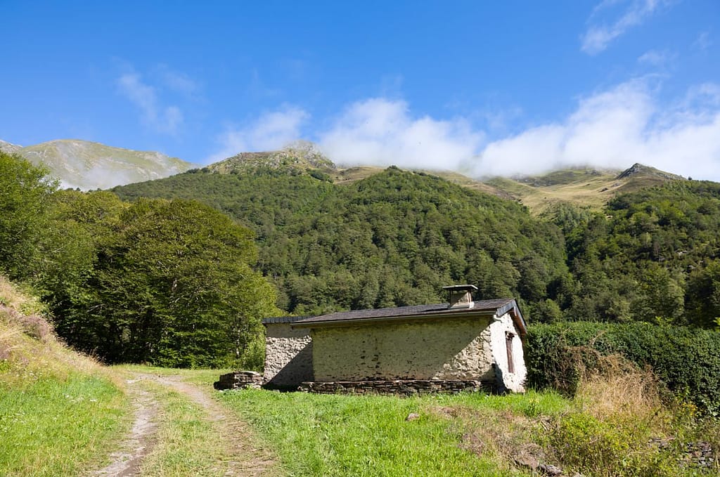 Schuurtje in de Pyreneeën