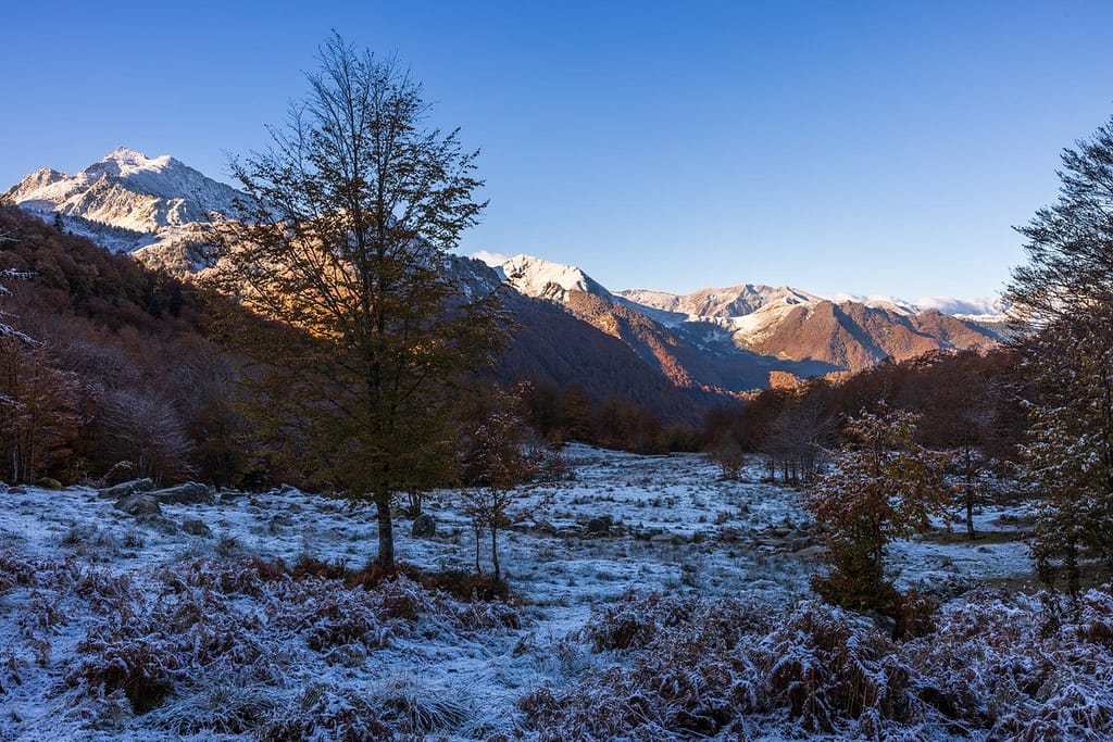 Wandelen naar Étang de Labant, Pyreneeën, département Ariège