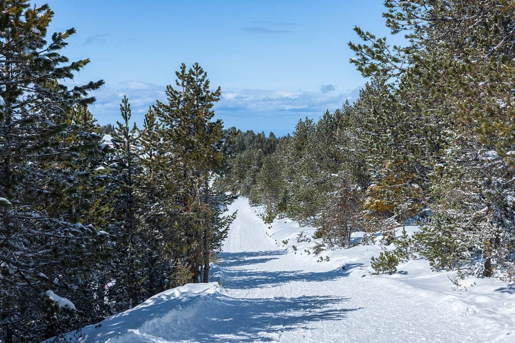 Uitzicht wandeling op Plateau de Beille in de Pyreneeën