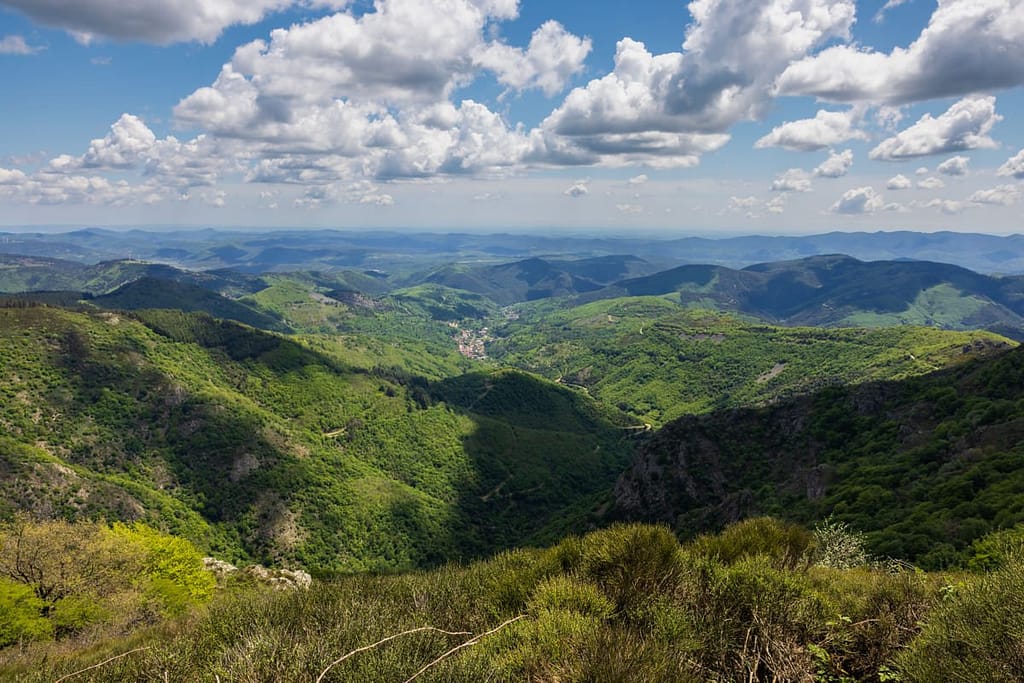 Uitzicht vanaf Mont Agut