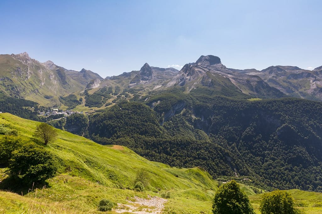 Langs de D918 Col d'Aubisque