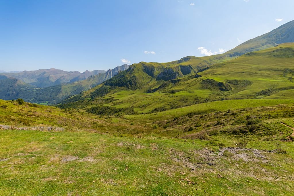 Langs de D918 Col de Soulor.