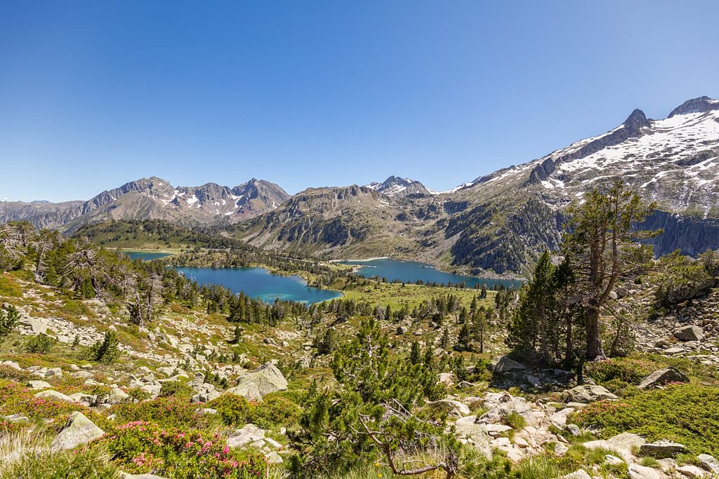 Lac d'Aumar, Lac d'Aubert