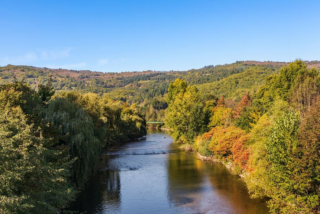 Najac, brug over Aveyron