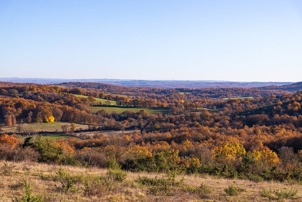 Langs de D19 omgeving van Sabin