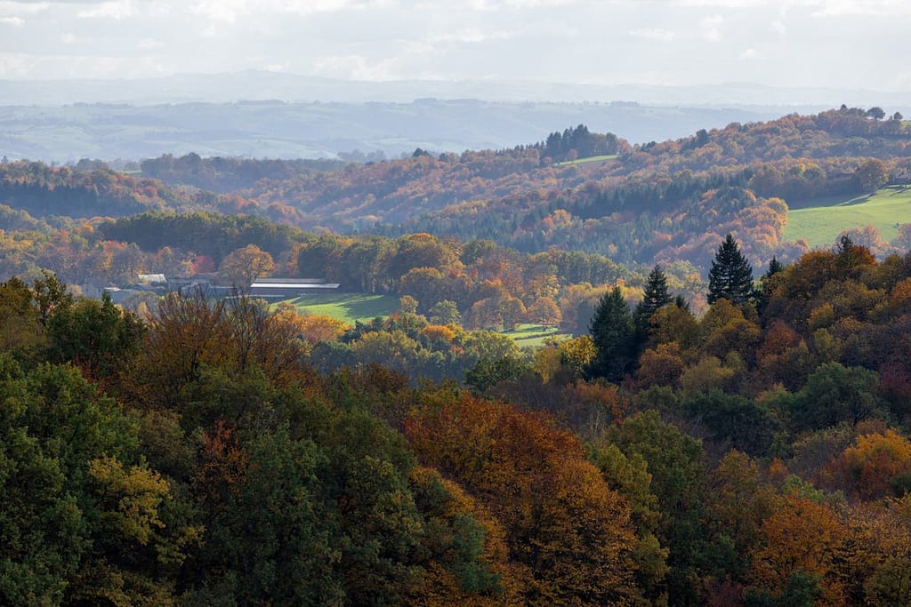 Herfstkleuren departement de Lot