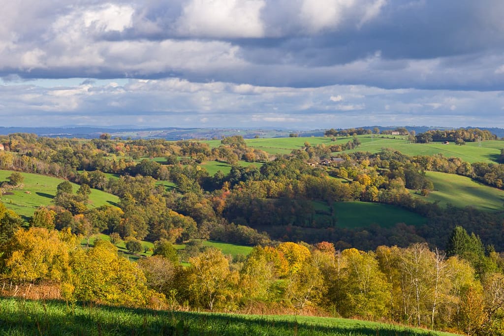 Herfstkleuren departement de Lot