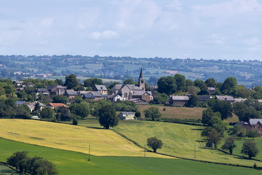 Uitzicht langs wandelroute Roc de Miramont - Castelpers