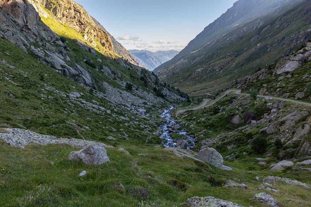 Vallée de Soulcem uitzicht