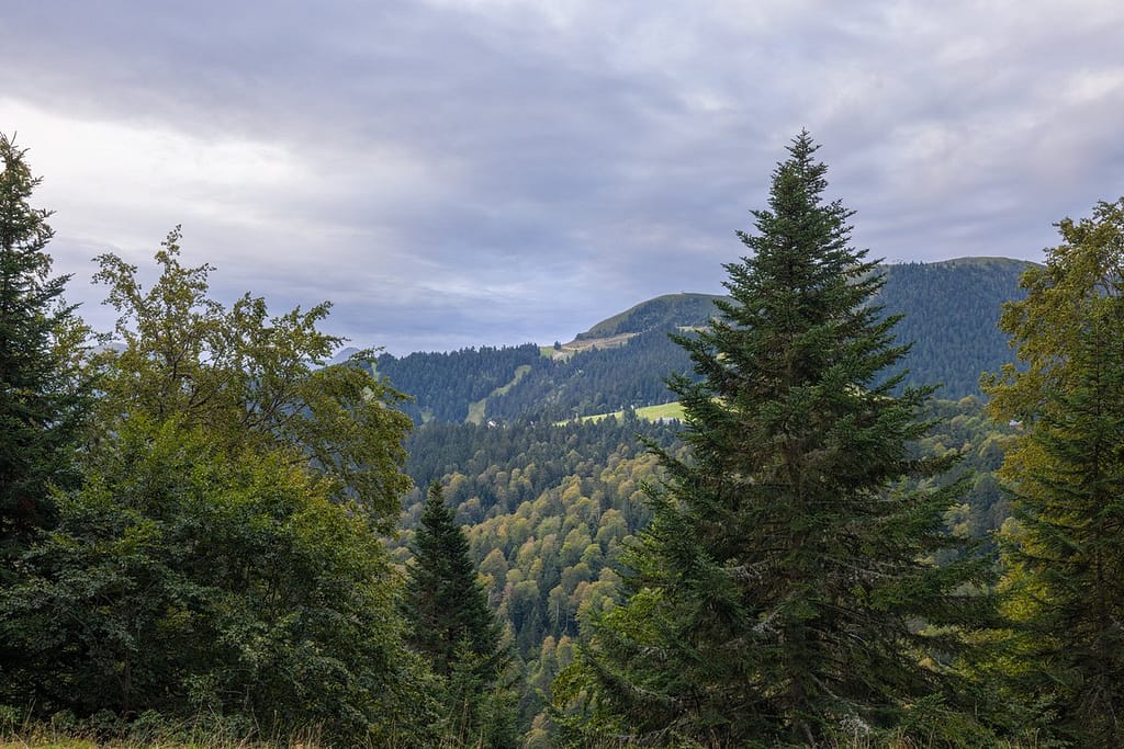 Pyreneeën bij Pic de l'Escalette in Haute-Garonne