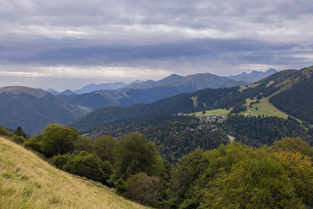 Pyreneeën bij Pic de l'Escalette in Haute-Garonne