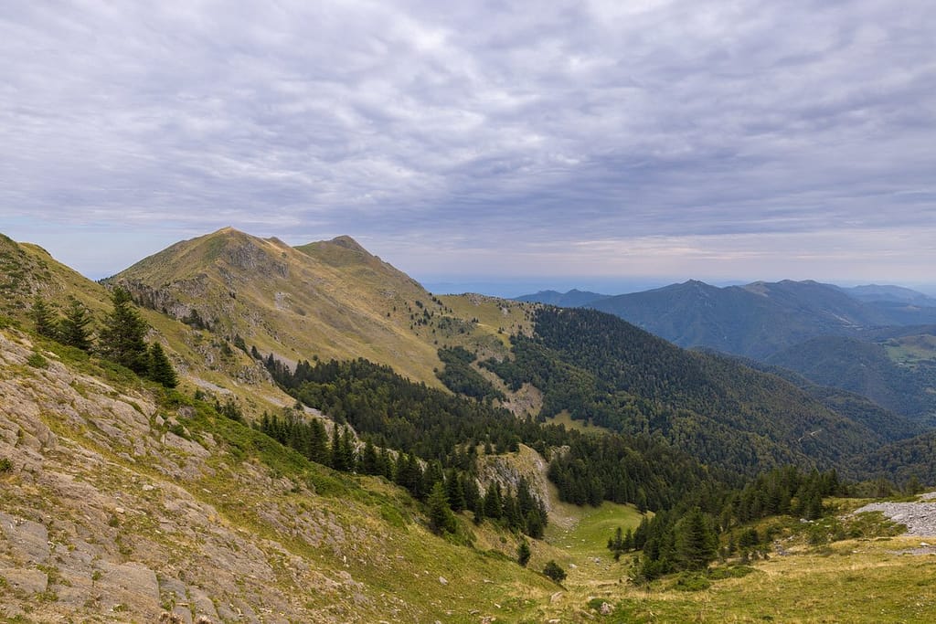 Sommet de Pique Poque, Pic de Cagire, Pyreneeën