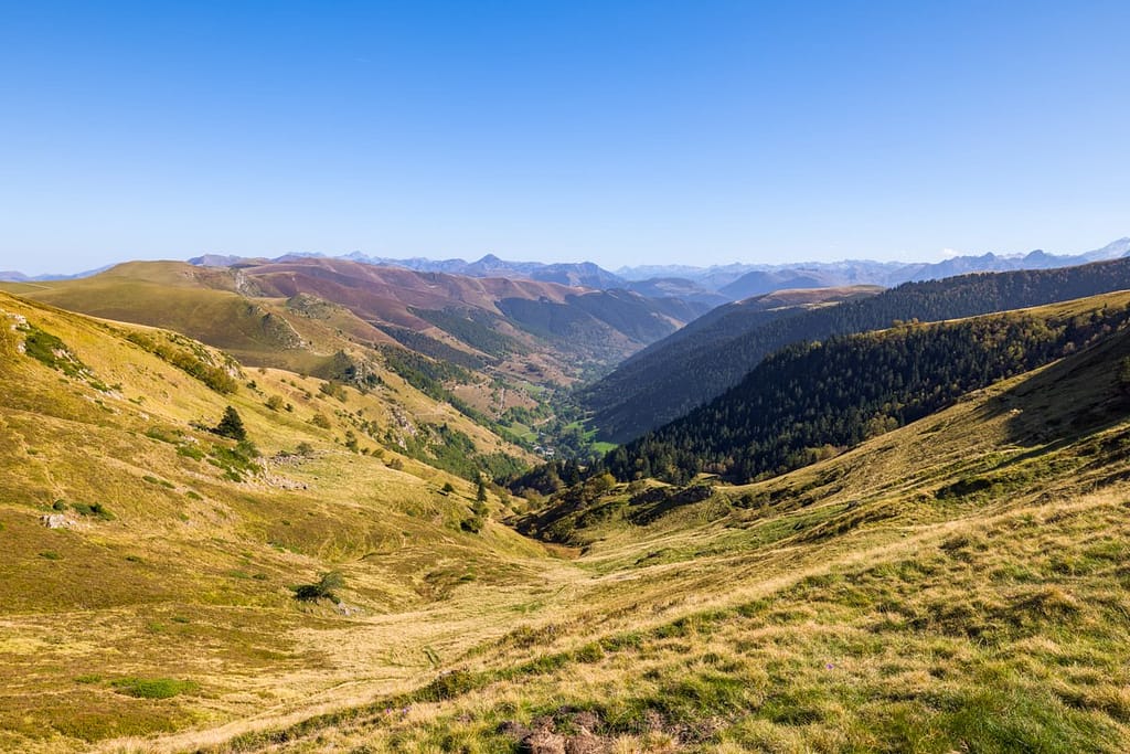 Uitzicht bij Port de Pierrefitte, Hautes-Pyrenees