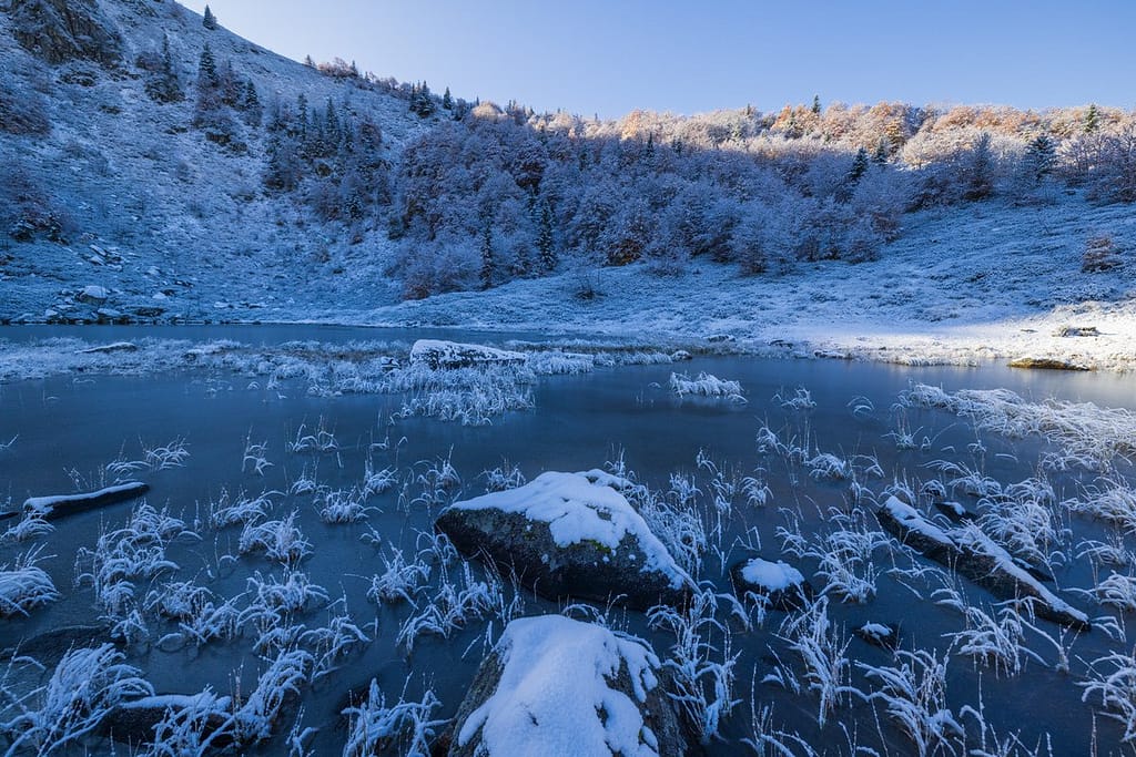 Étang de Labant, Pyreneeën, département Ariège