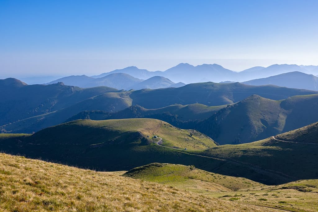 Uitzicht bij Mont Né, Hautes-Pyrenees