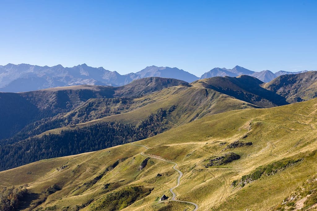 Uitzicht bij Mont Né, Hautes-Pyrenees