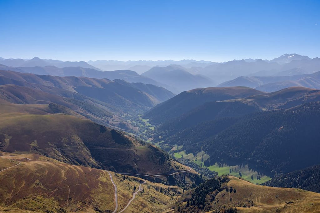 Uitzicht bij Mont Né, Hautes-Pyrenees