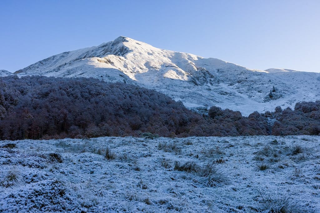 Wandelen naar Étang de Labant, Pyreneeën, département Ariège