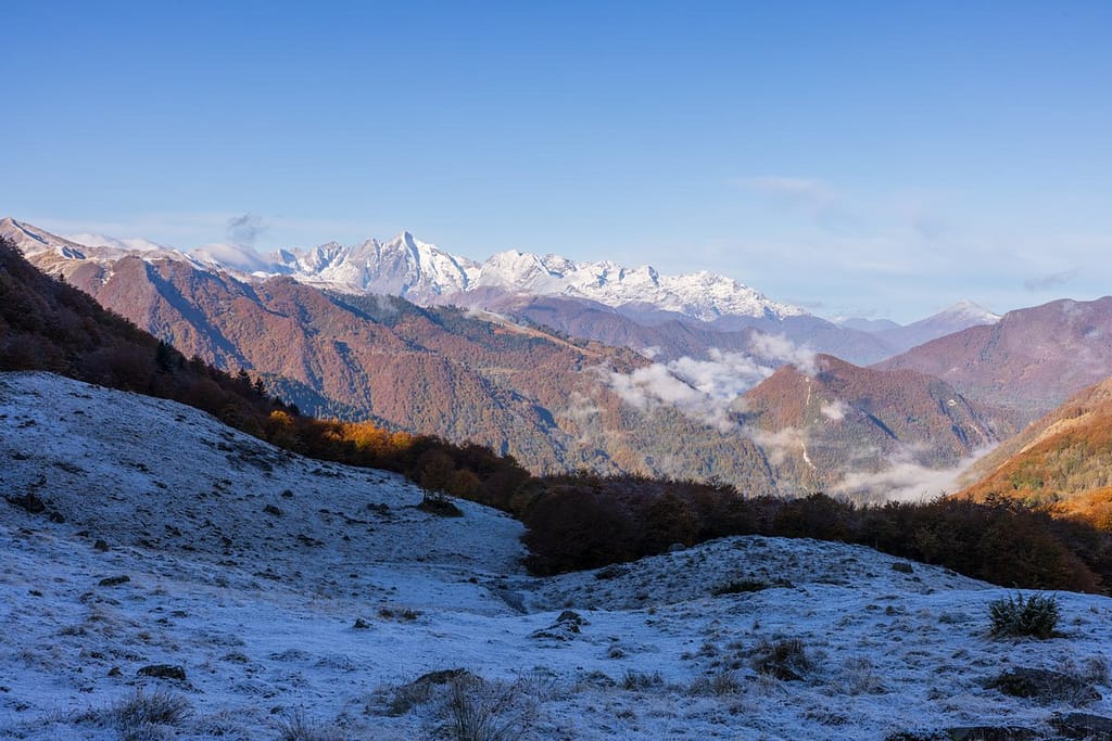 Wandelen naar Étang de Labant, Pyreneeën, département Ariège