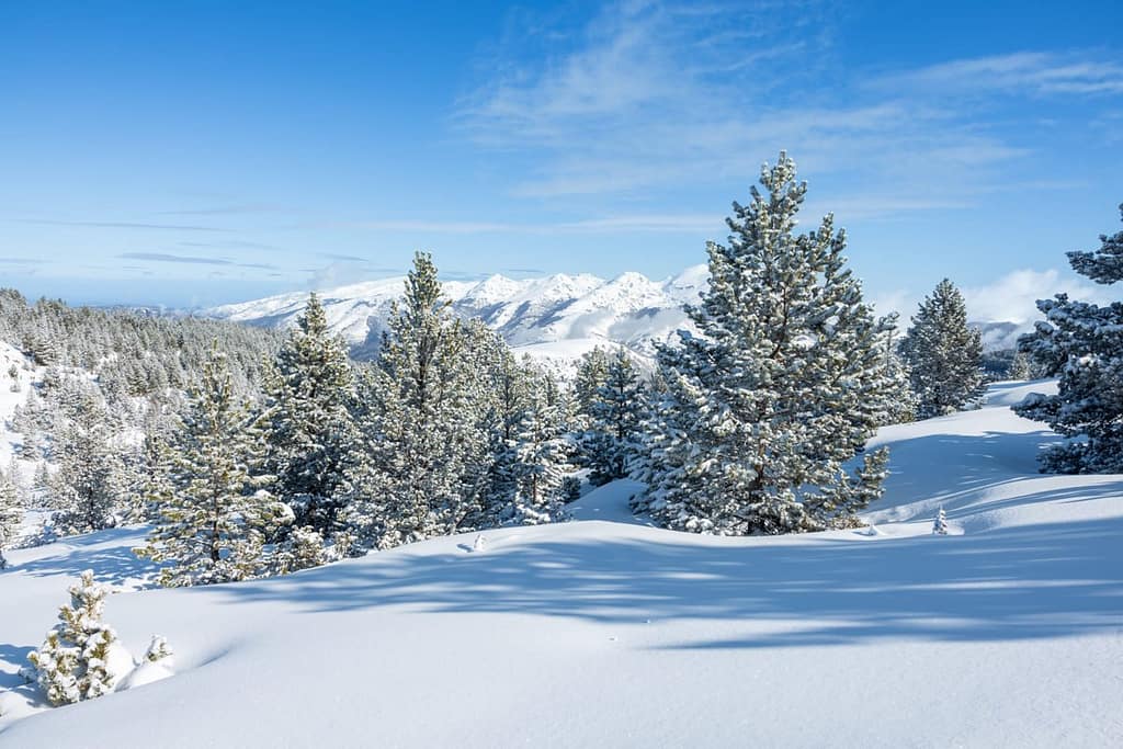 Uitzicht wandeling op Plateau de Beille in de Pyreneeën