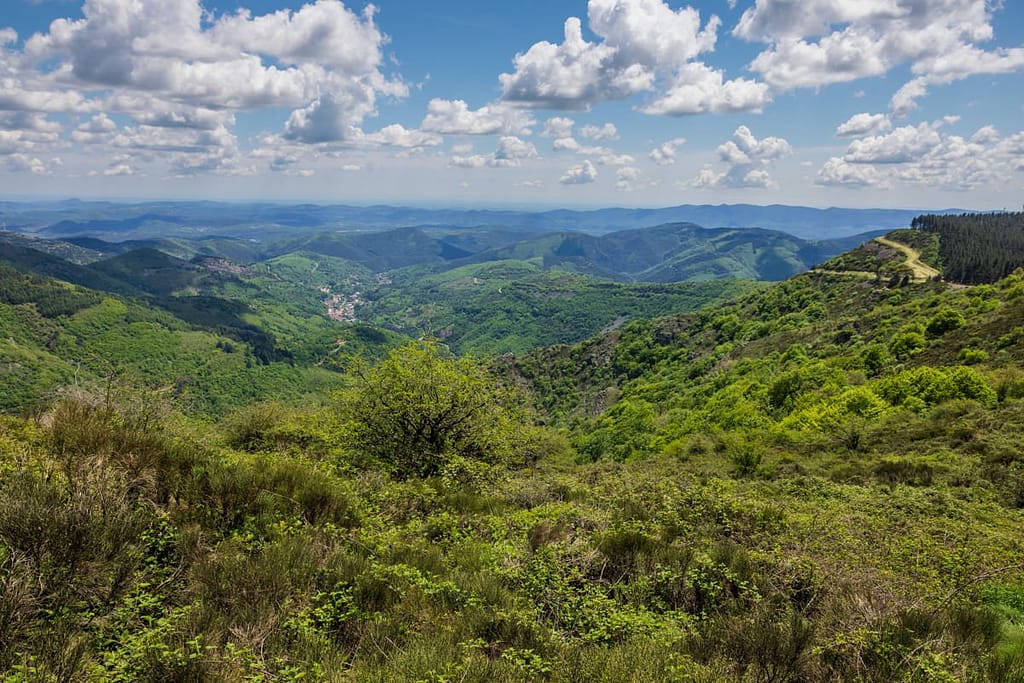 Uitzicht op Graissesac