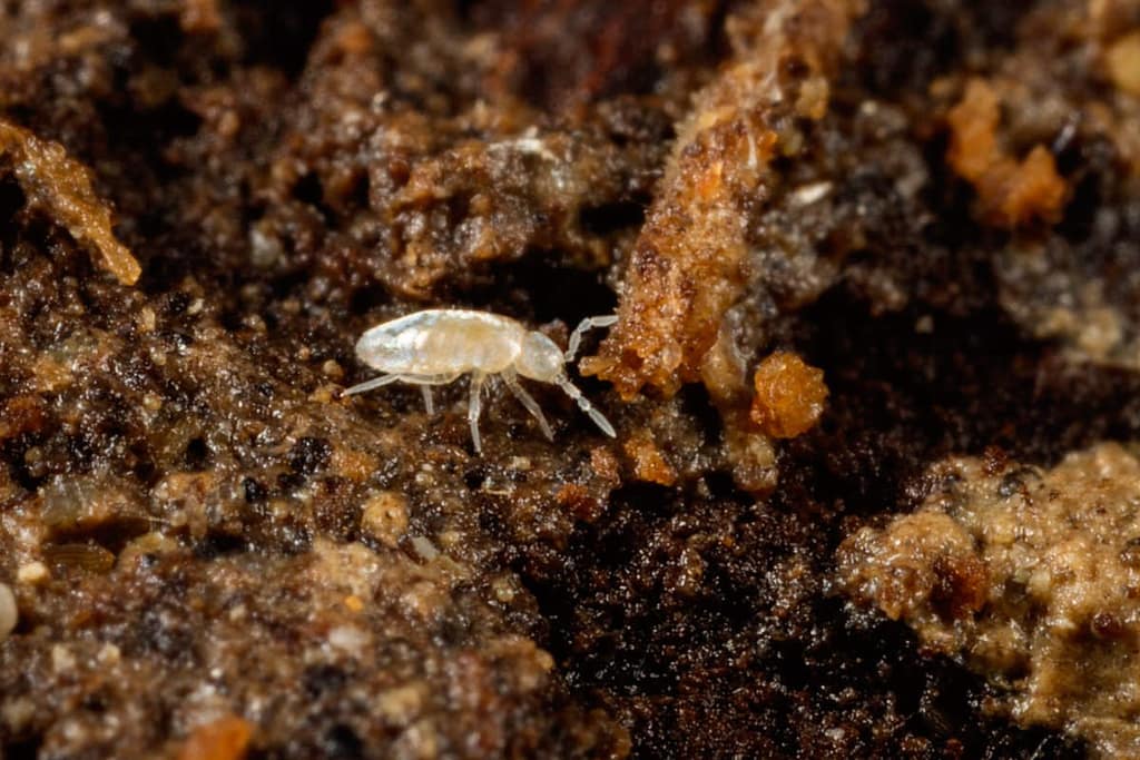 Heteromurus nitidus, Springstaart