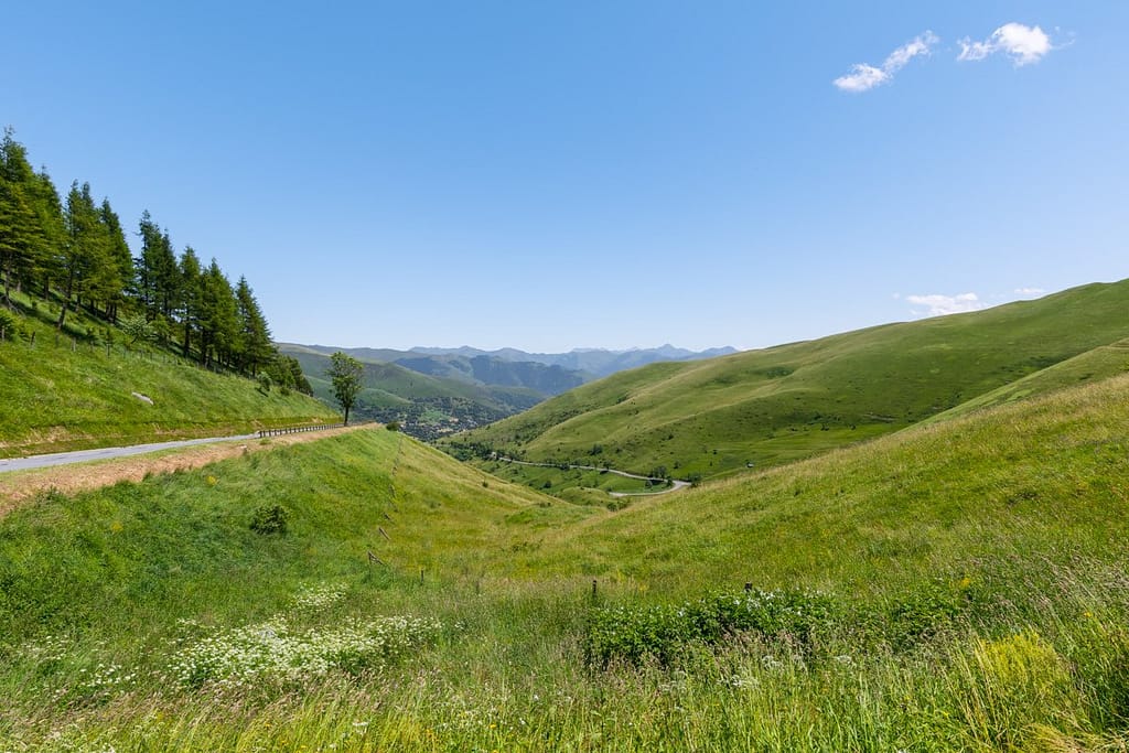 Uitzicht bij Col de Peyresourde