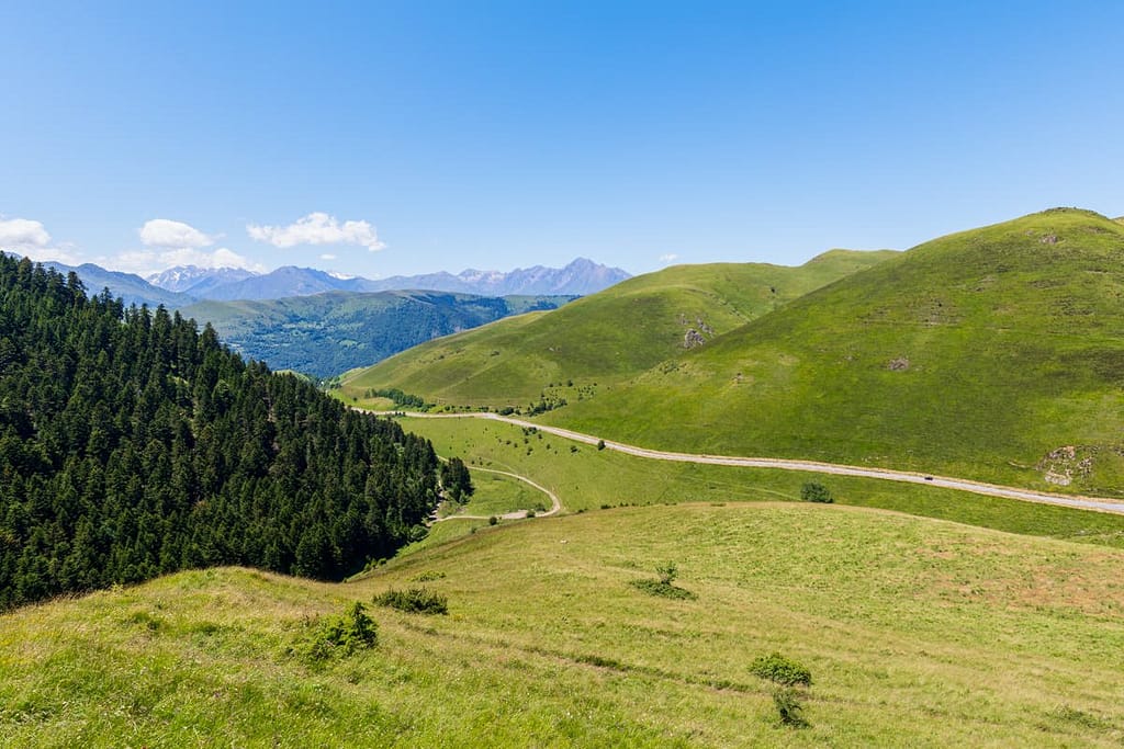 Uitzicht bij Col de Peyresourde