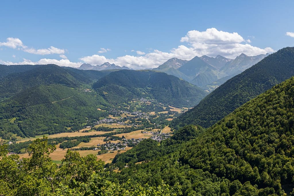 Uitzicht vanaf de Houquette d'Ancizan