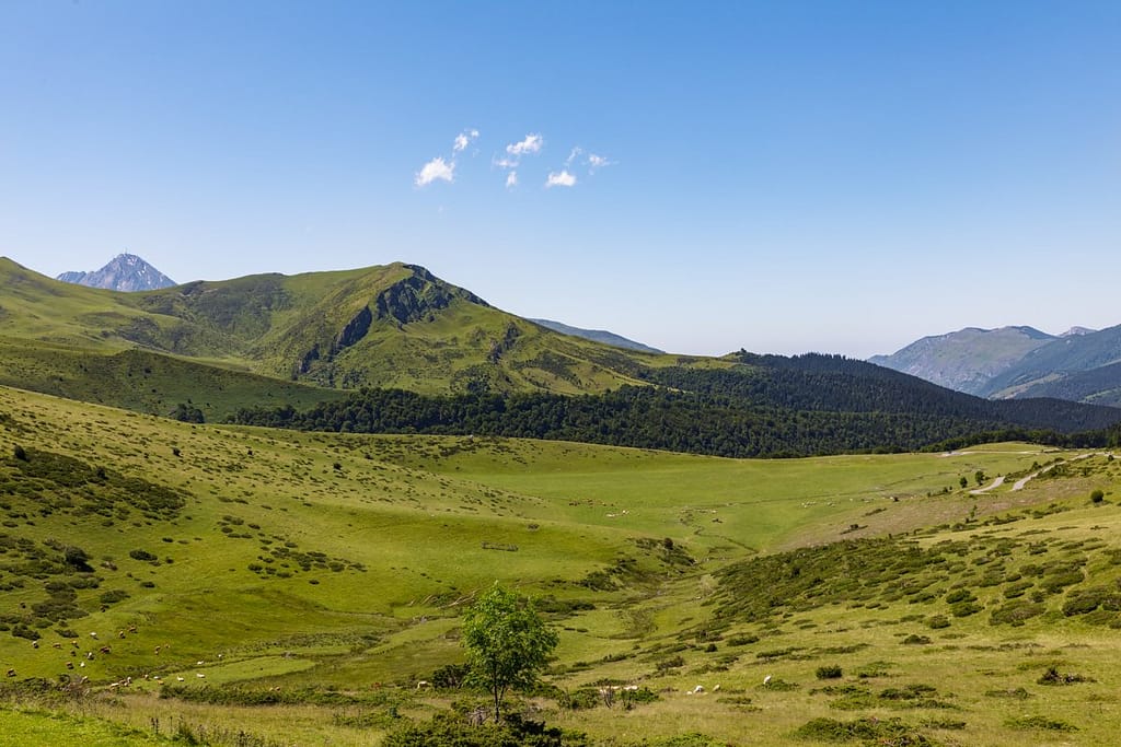 Uitzicht vanaf de Houquette d'Ancizan