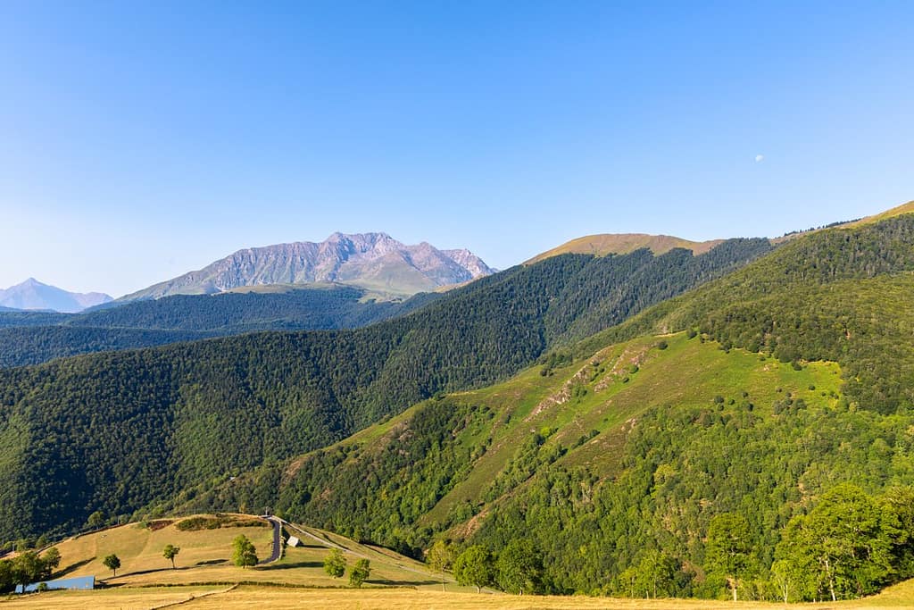 Langs de D918 Col d'Aspin