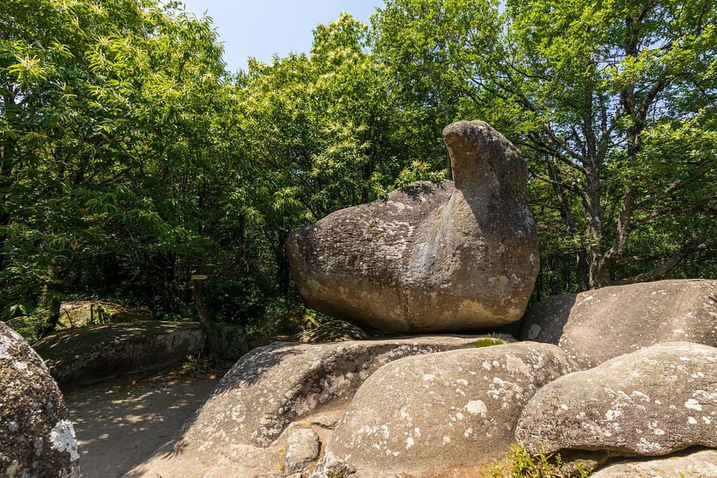 Granietblokken in de Sidobre