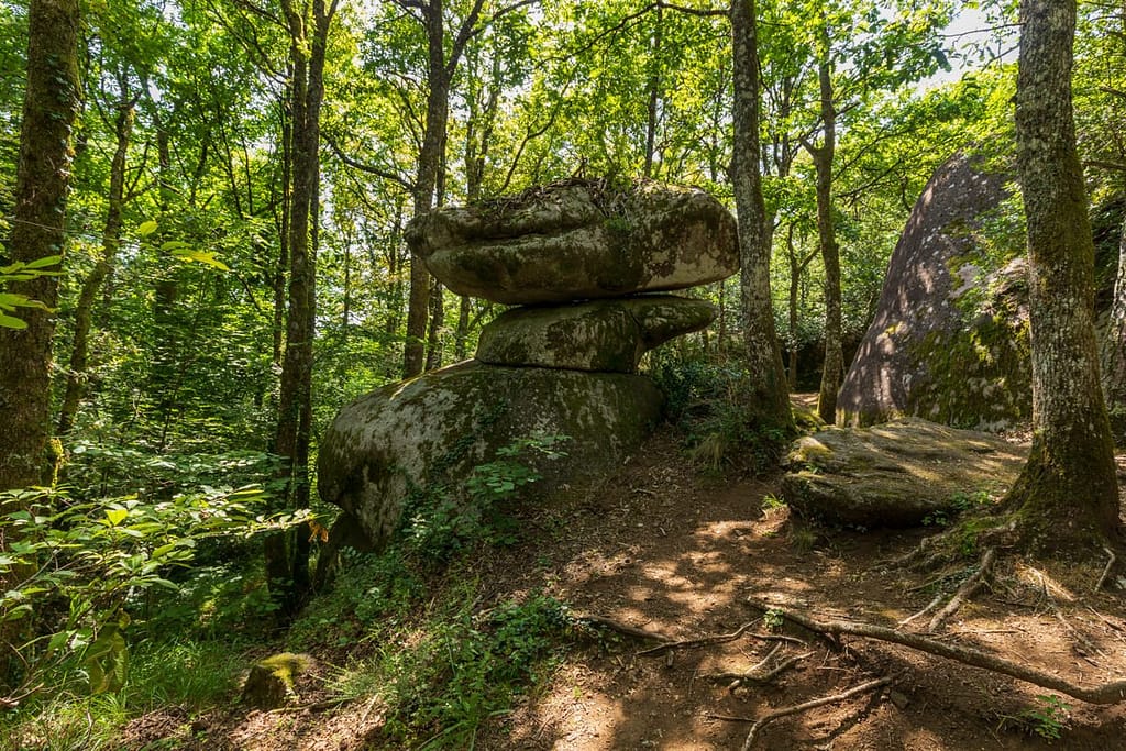 Granietblokken in de Sidobre