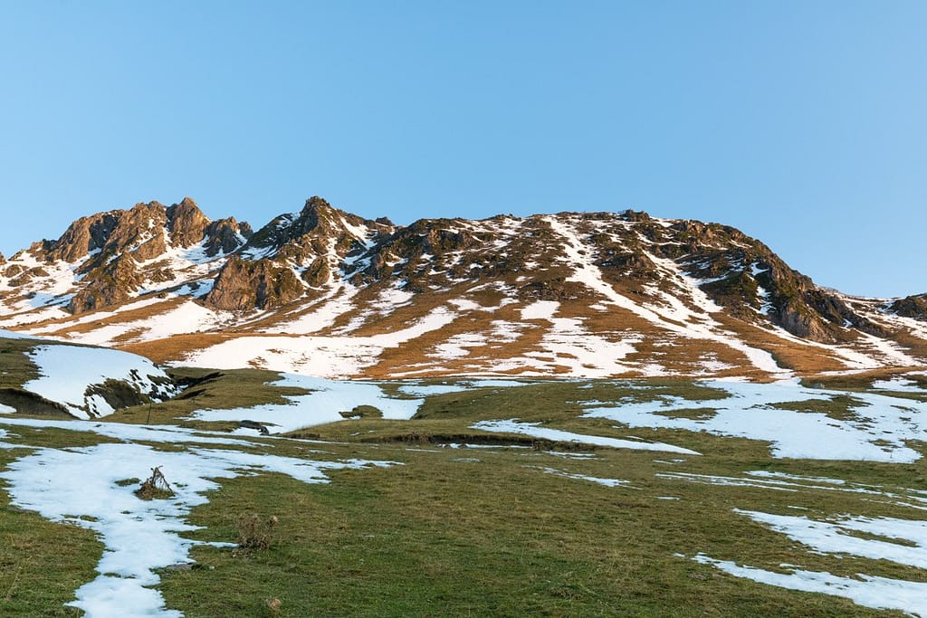 Uitzicht vanaf de Col de Tourmalet