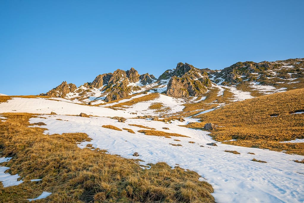 Uitzicht vanaf de Col de Tourmalet