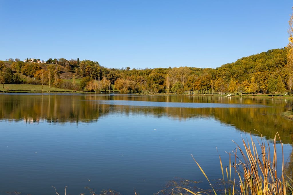 De omgeving van Parisot